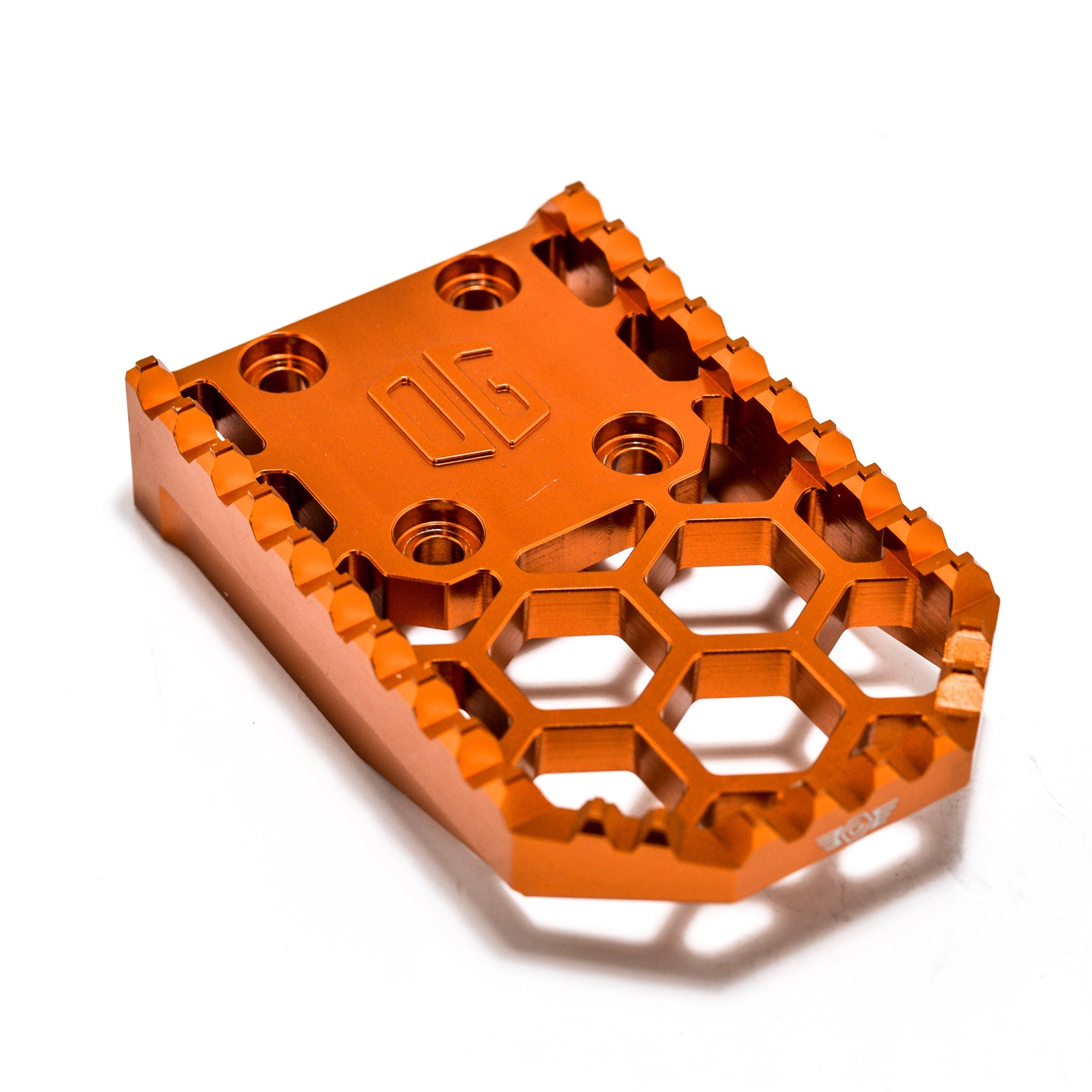 OG Honey Comp V3 orange replacement gripper plate for footpeg