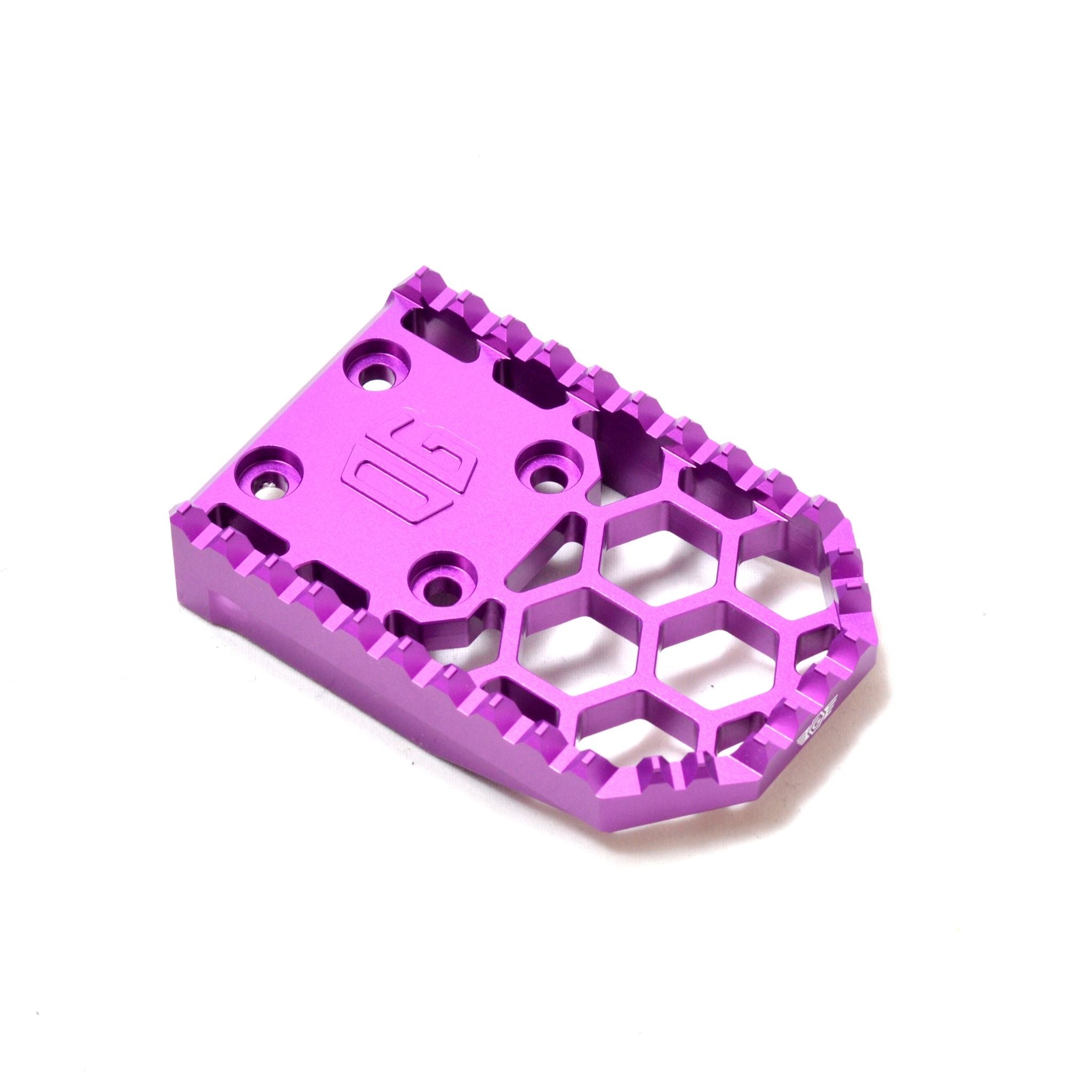 OG HoneyComp V3 purple replacement gripper footpeg