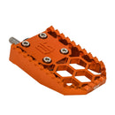 Orange Honey Comp V3 brake pedal kit for Indian Bagger