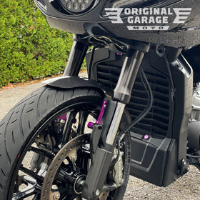 Indian Challenger shorty carbon fiber front fender kit