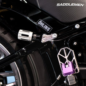 Ohlins HD-505 external preload master cylinder mount for motorcycle