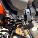 Black fairing support mounting bracket for Harley Road Glide