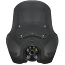 Black OG Softail motorcycle fairing with 5.75-inch projector headlight