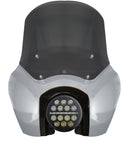 T-Sport fairing kit for Softail Low Rider S, Barracuda Silver with LED headlight