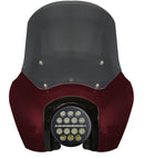 OG Softail Low Rider S Complete T‑Sport Fairing Kit — Midnight Crimson