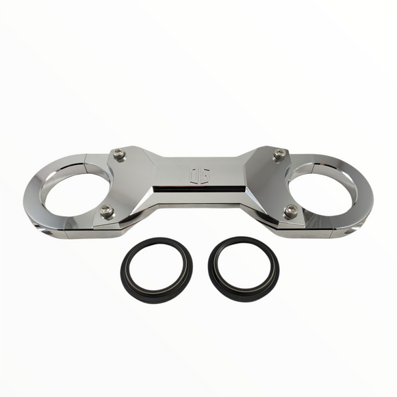 OG Speed 49mm chrome touring motorcycle fork brace