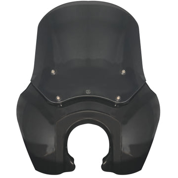 OG T-Sport fairing kit black ABS windshield for Harley‑Davidson Dyna, Sportster & FXR