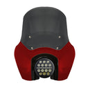 OG Softail Low Rider S Complete T-Sport Fairing Kit - Brilliant Red - 5.75 X-Series LED