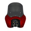 OG Softail Low Rider S Complete T-Sport Fairing Kit - Red Rock - 5.75 LED Black Headlight
