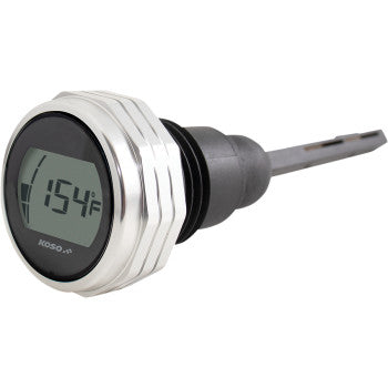 KOSO - OIL DIPSTICK GAUGE - SILVER - '17-21 TOURING