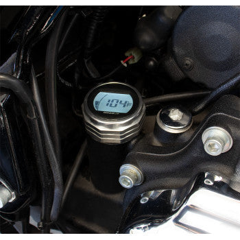 KOSO - OIL DIPSTICK GAUGE - SILVER - '17-21 TOURING