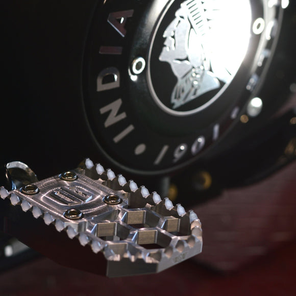 Original Garage Moto Honey Comp V3 aluminum foot peg for Indian motorcycle