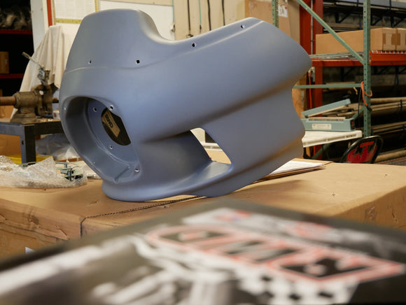 RWD V-Twin FXR fairing only primed gray front motorcycle fairing