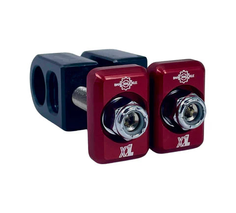 BARE KNUCKLE PERFORMANCE - AXLE ADJUSTER KIT - 1979-2004 XL SPORTSTER