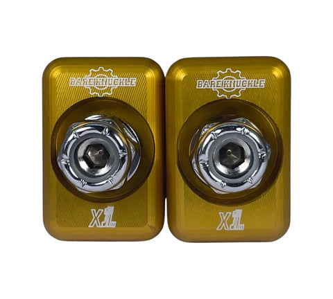 BARE KNUCKLE PERFORMANCE - AXLE ADJUSTER KIT - 1979-2004 XL SPORTSTER