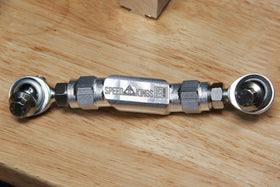 M8 softail brake linkage in machine finish for 2018-2025 FXLRS FXLRST Low Rider S ST and M8 Softail Models along with ARP hardware by Speed-Kings Cycle