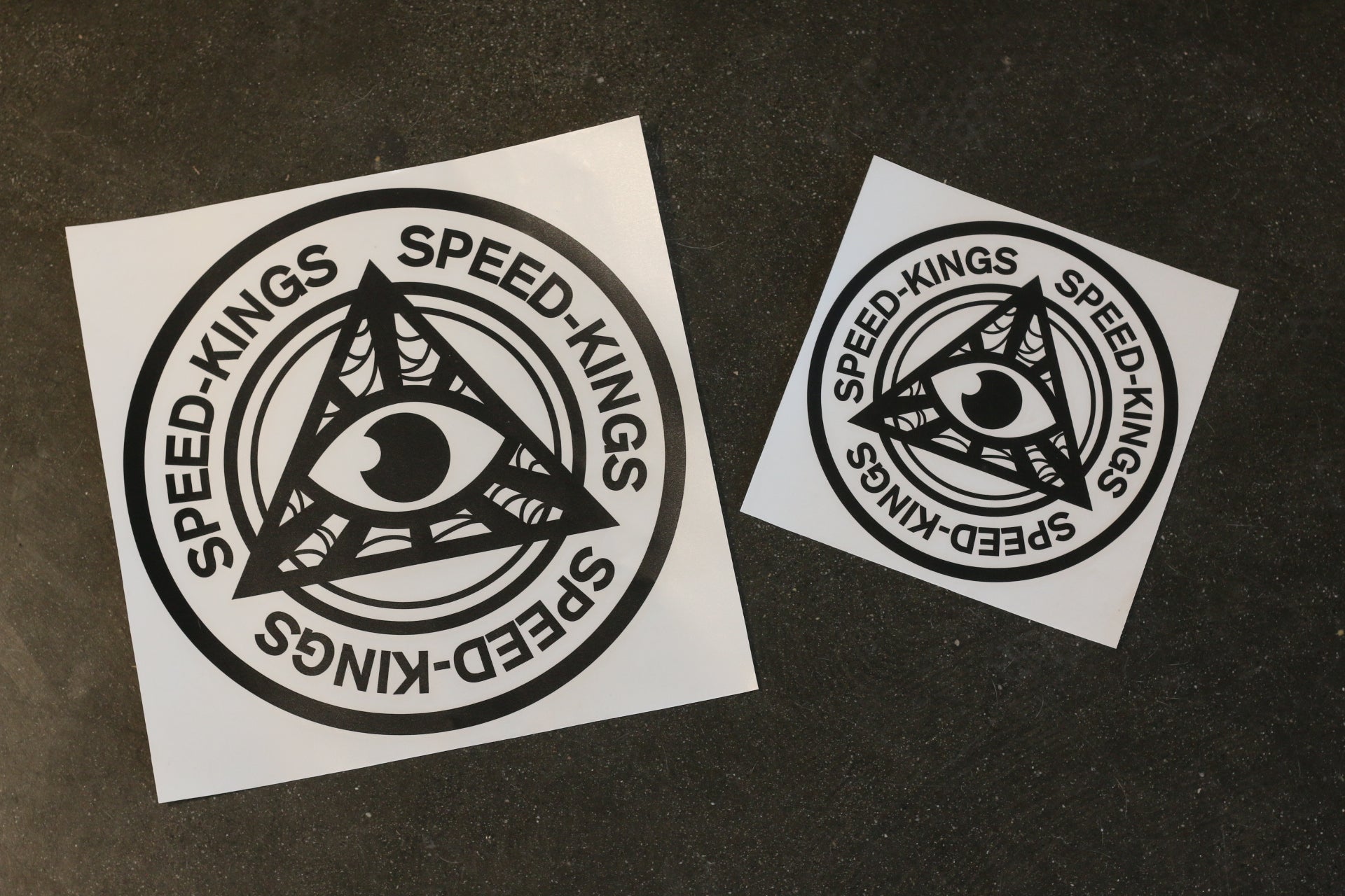 CIRCLE LOGO DIE CUT