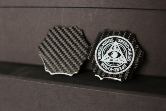 SPEED-KINGS CARBON GAS CAP INSERT