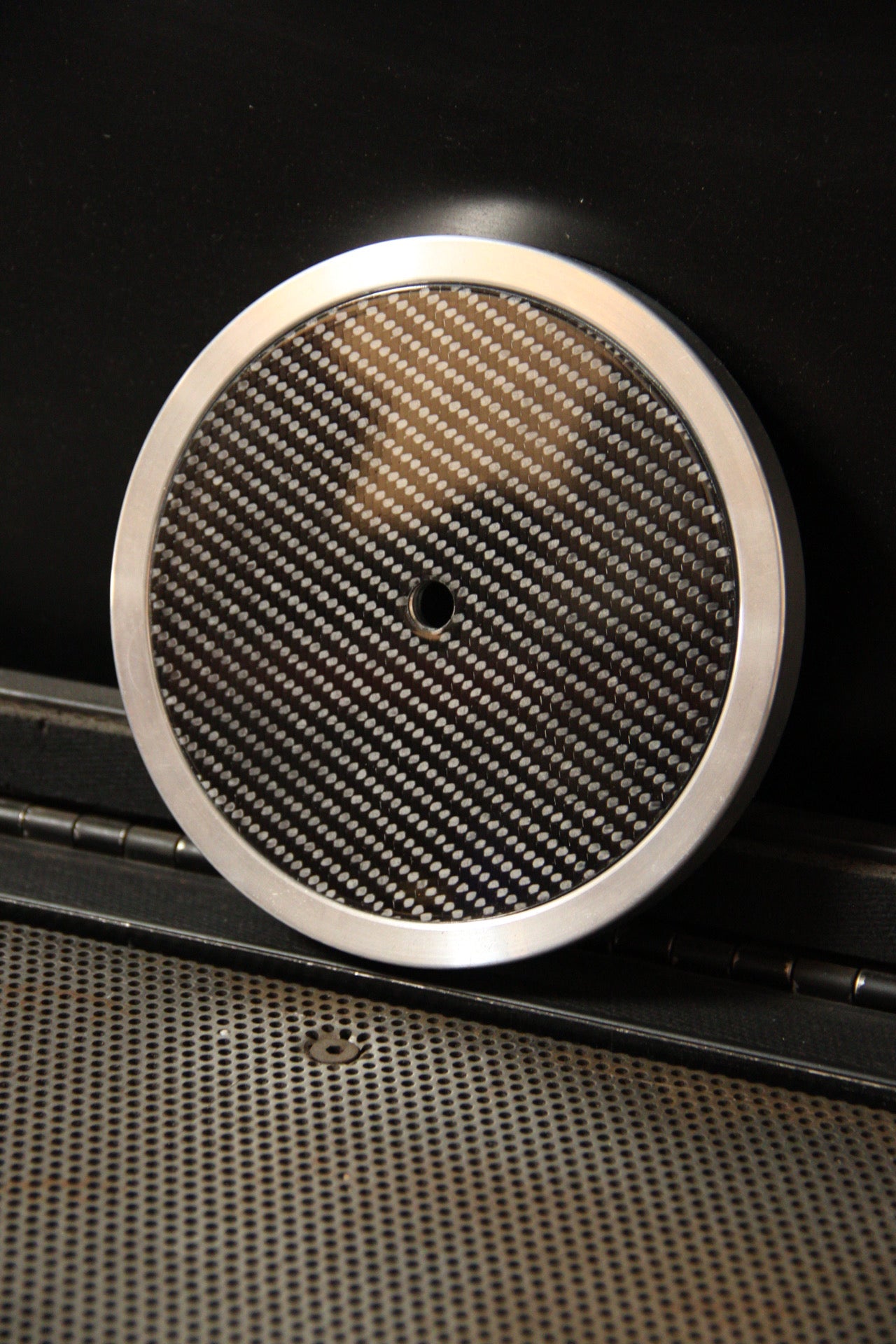 SPEED-KINGS CARBON A/C COVER INSERT - 0