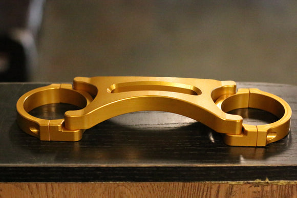 SPEED-KINGS GOLD SLIM LINE FORK BRACE-49MM