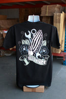 PRAYING HANDS TEE - BLACK-1