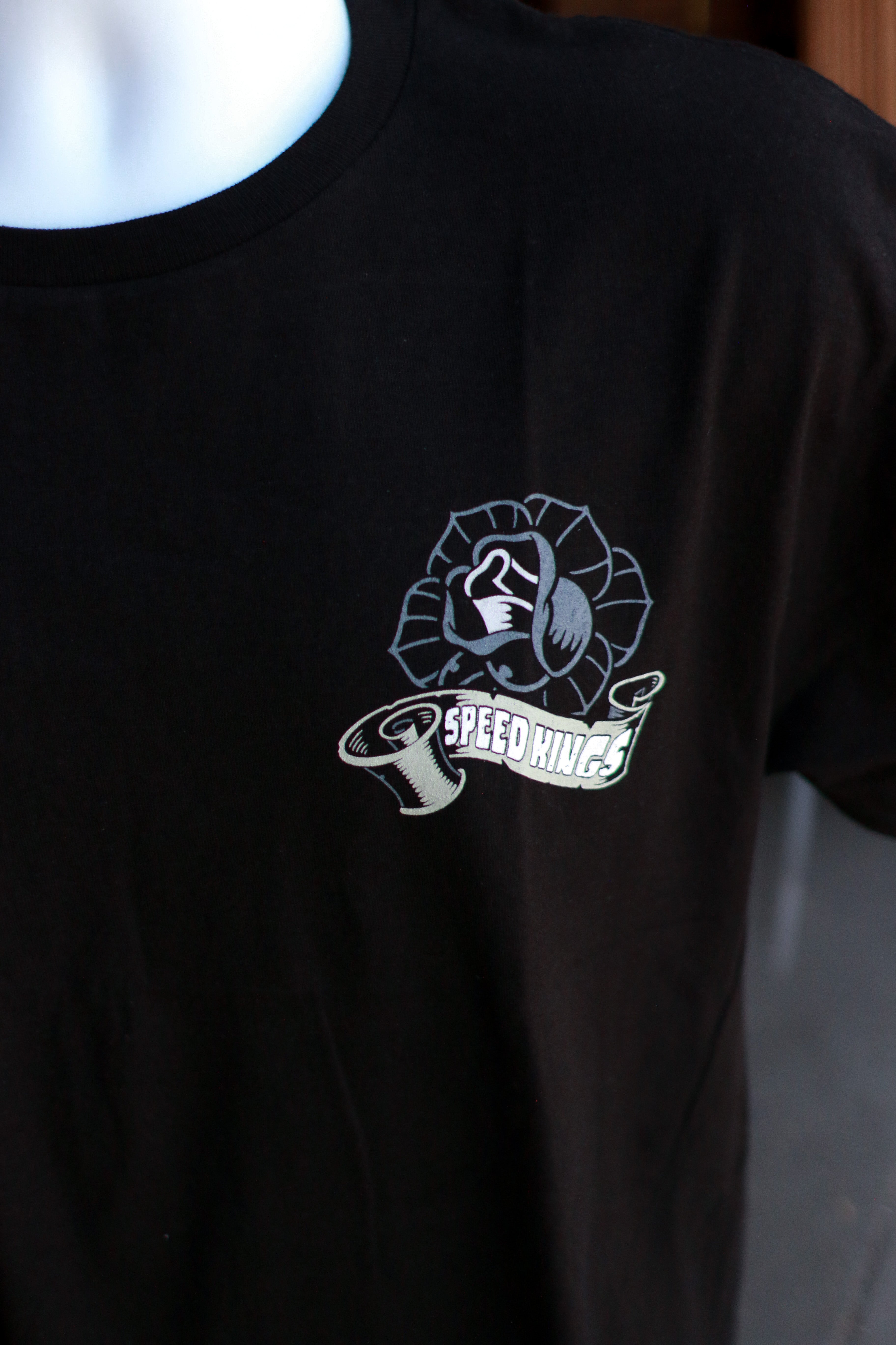 PRAYING HANDS TEE - BLACK - 0