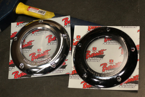 BARNETT CLEAR DERBY COVER 19+ SOFTAIL MODELS