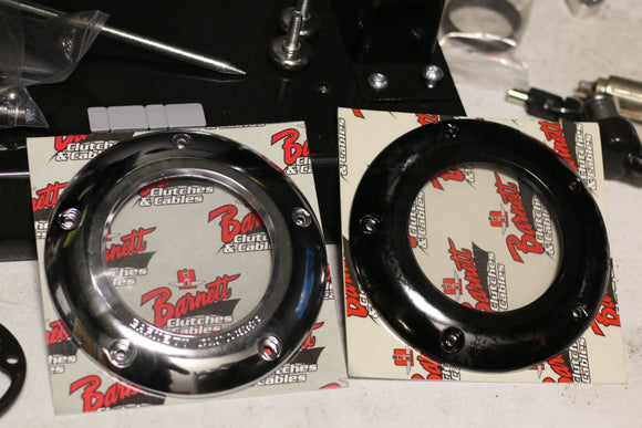 BARNETT CLEAR DERBY COVER 19+ SOFTAIL MODELS