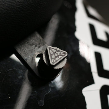 Iris Seat Screw (black) for Harley Davidson by Speed Kings Cycle