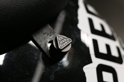 Iris Seat Screw (black) for Harley Davidson by Speed Kings Cycle