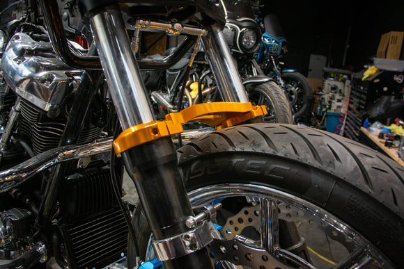 SLIM LINE FORK BRACE FOR ALLOY ART LOWER LEGS - TOURING