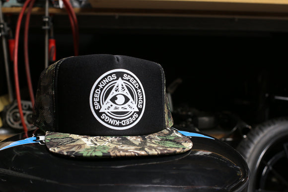 SPEED-KINGS CAMO TRUCKER HAT