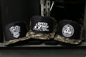 SPEED-KINGS CAMO TRUCKER HAT