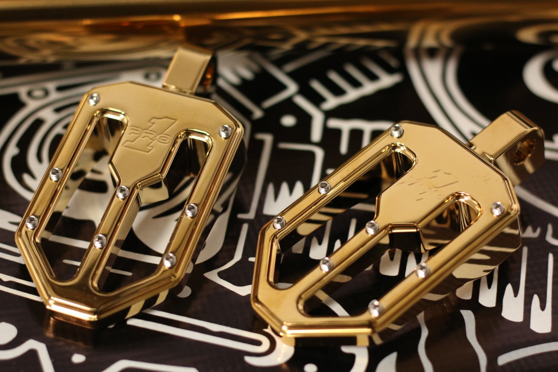 PRO ONE PERFORMANCE - PRO PEG SERIES, MOTO V1, BILLET FOOT PEGS - 0