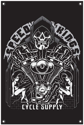 REAPER GARAGE BANNER