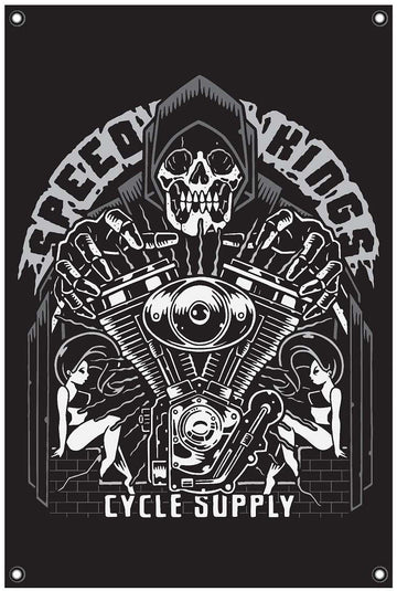 REAPER GARAGE BANNER