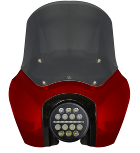 OG T-Sport fairing kit for Softail Low Rider S — Red Rock