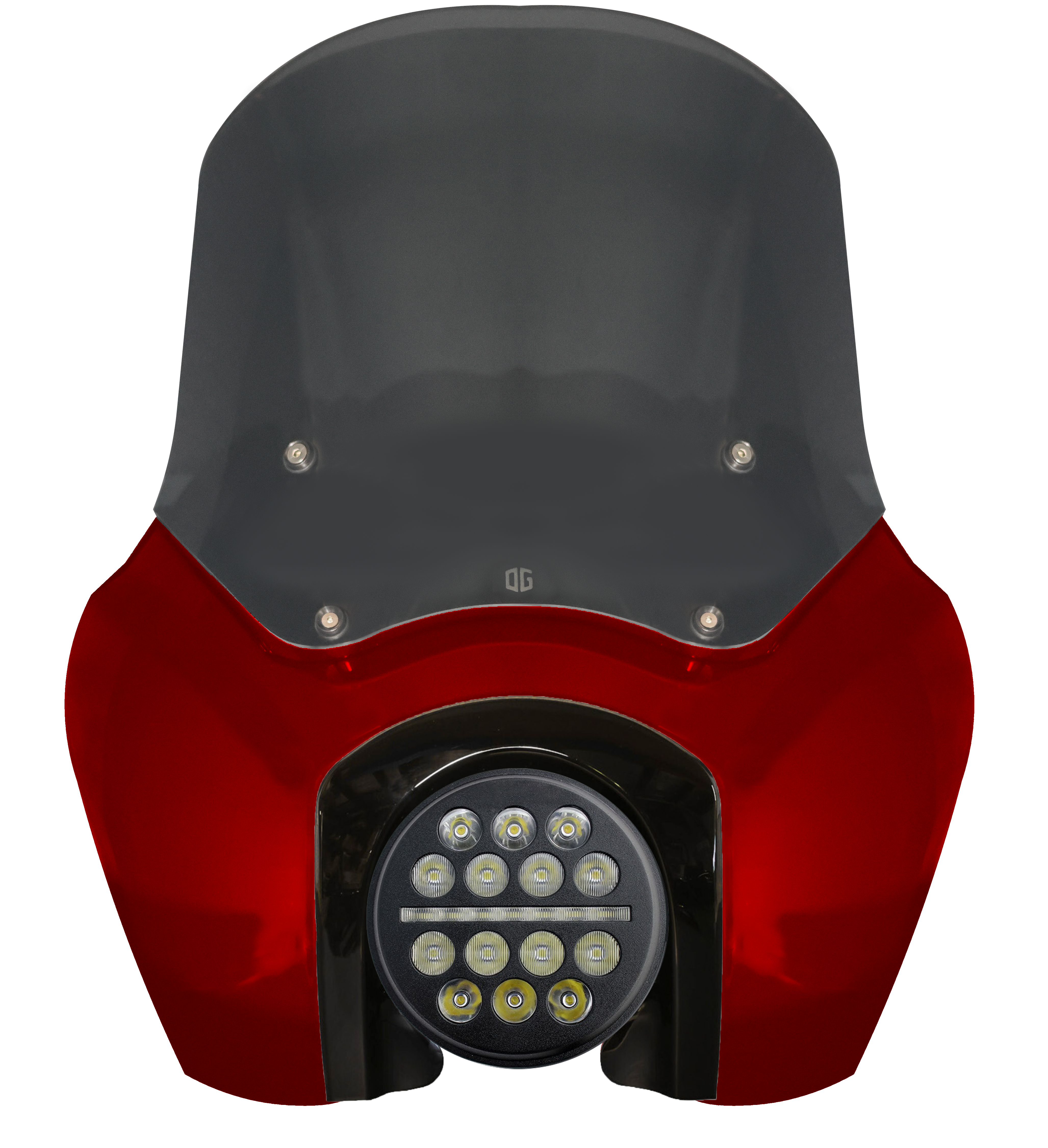 OG T-Sport fairing kit for Softail Low Rider S — Red Rock