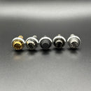 Five ARP stainless steel flange bolts with washers in assorted finishes for Harley-Davidson by Bamco