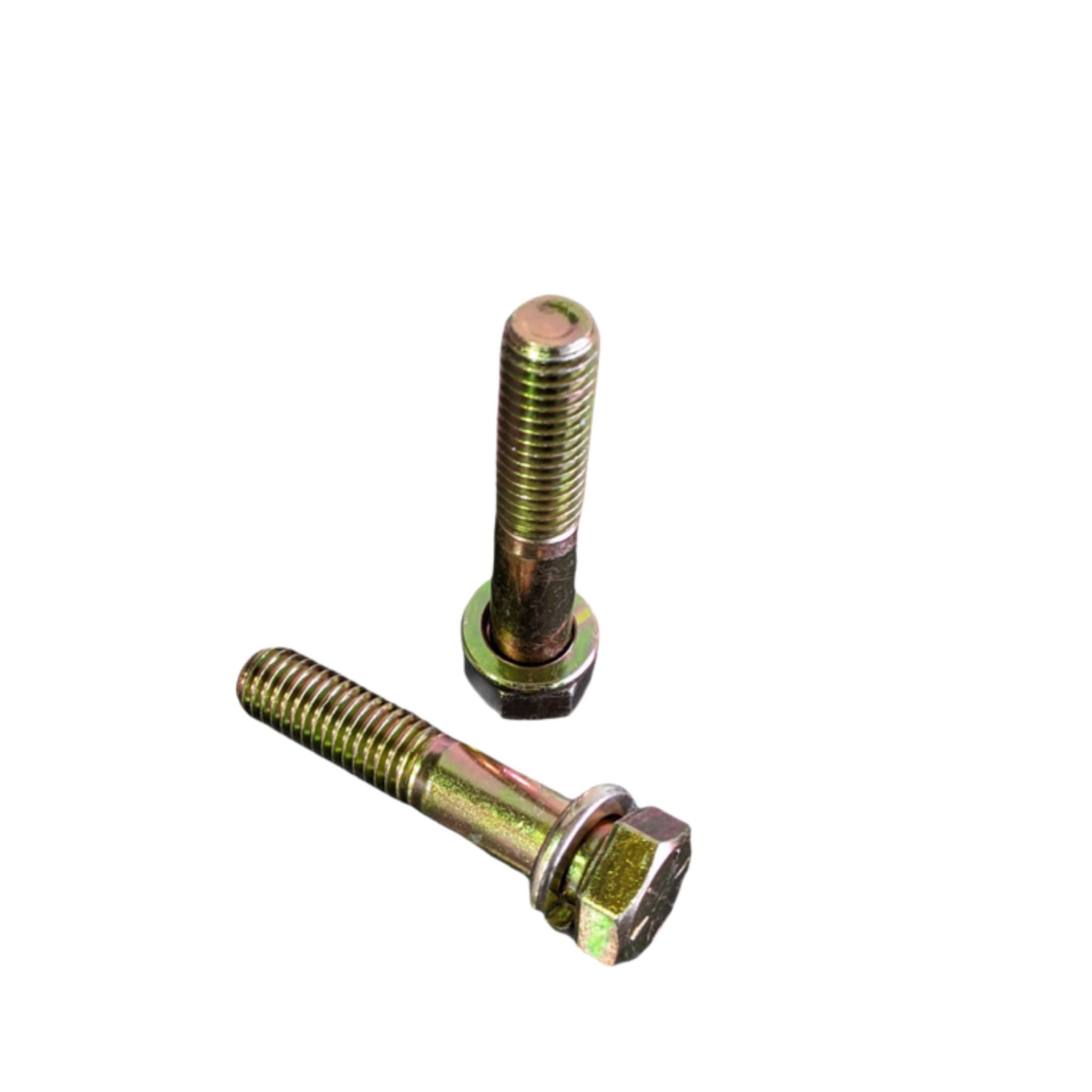 Replacement Riser Hardware Kit — Original Garage Moto zinc‑plated Grade 8 1/2-13 bolts and lock washers for Harley‑Davidson
