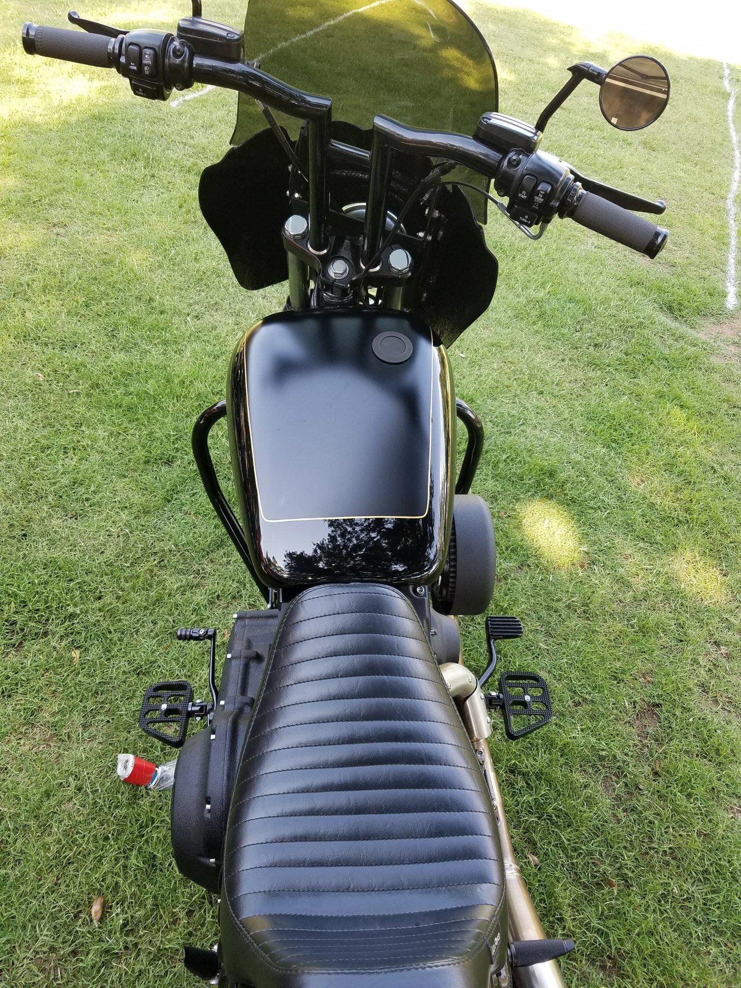 FXR DIVISION NARROW CRASH BAR (WITH OR WITHOUT LIGHT TABS) - FXR