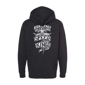 Ride Fast Split Lane Moto Hoodie By Speed Kings Cycle