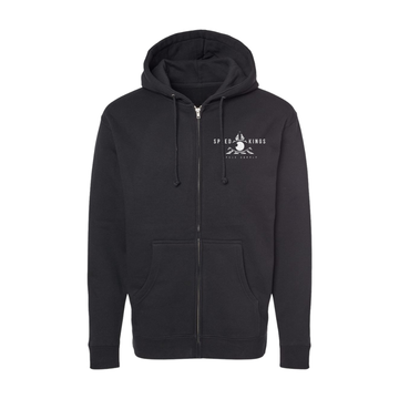 Ride Fast Split Lane Moto Zip Up Hoodie By Speed Kings Cycle