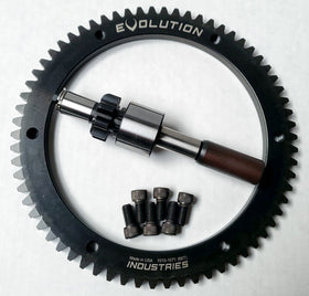 EVOLUTION INDUSTRIES - COMPLETE STARTER RING GEAR KITS - '90 & LATER BIG TWIN