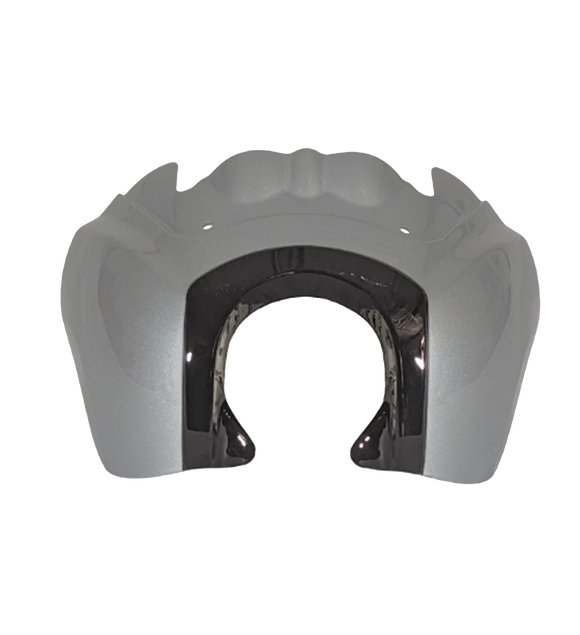 Billiard Gray motorcycle headlight fairing shell