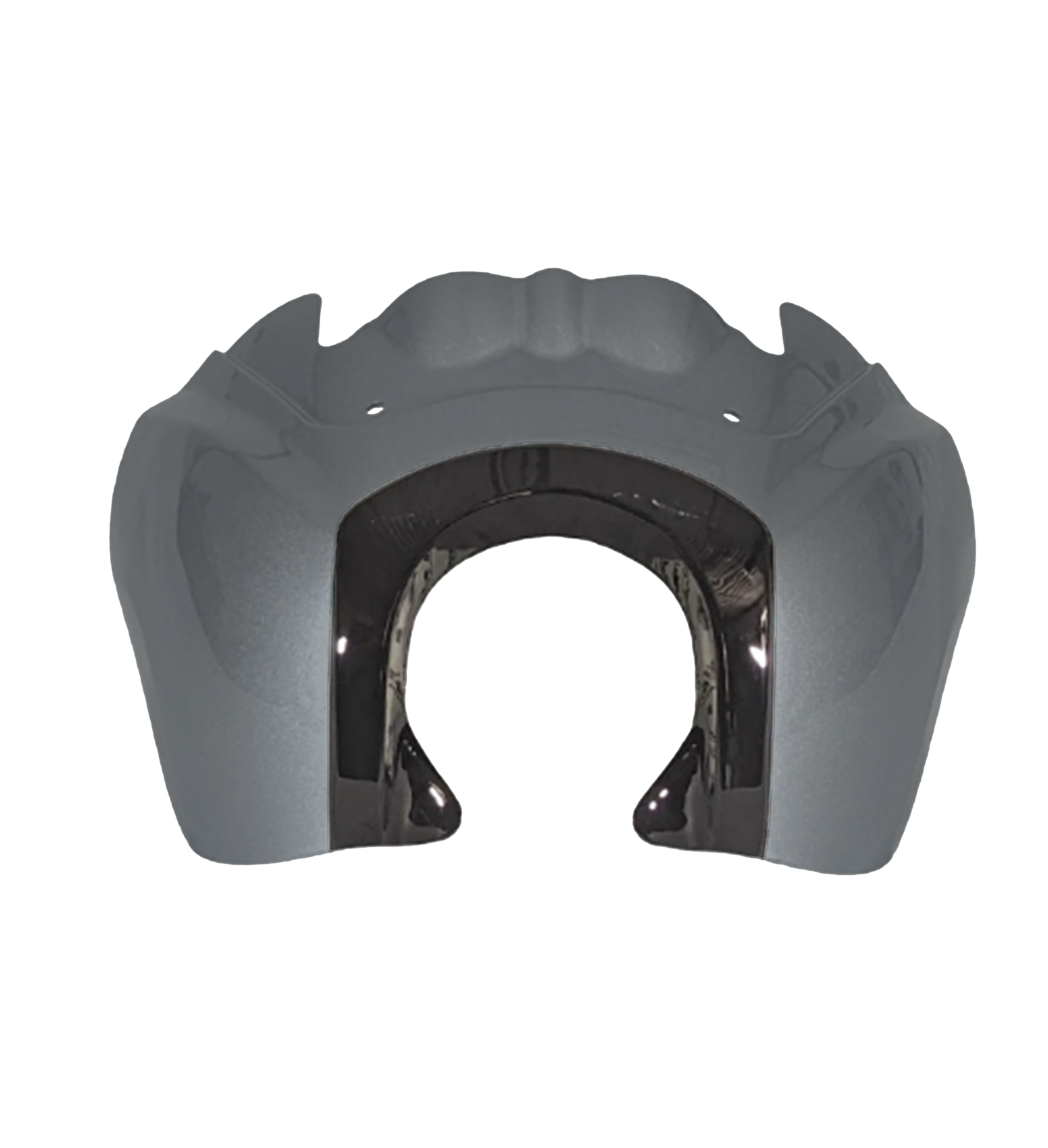 Gunship Grey batwing motorcycle fairing shell