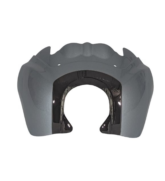 Gunship Grey batwing motorcycle fairing shell