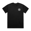 Back Circle Logo SKC Tee by Speed-Kings Cycle Front Tee Shirt