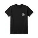 Speed Kings circle Logo Pocket tee in black