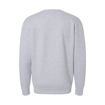 Speed Kings Heather Gray sweater on a white background